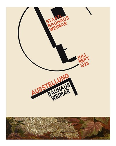 Bauhaus weimar wandbild poster - weimar,