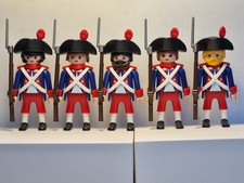 Playmobil Garde Franzose Blaurock Rotrock Gurt Soldat Figur 6436 6680 S2R8B2