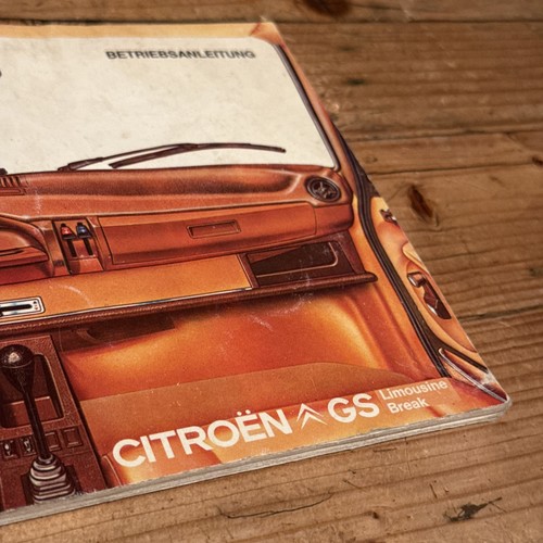 Orig citroen citroën - citroen, gs