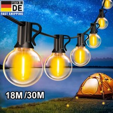 3-30M Outdoor LED Lichterkette Außen Strom Glühbirnen Außen mit G40 Birnen
