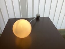Antike Art Deco Stabpendelleuchte klassik Bauhaus Opalkugel Lampe um 1930