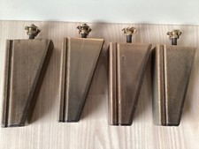 Original 50s 60s Möbelfüße aus Buche Kommode Phonoschrank nicht für Nierentisch