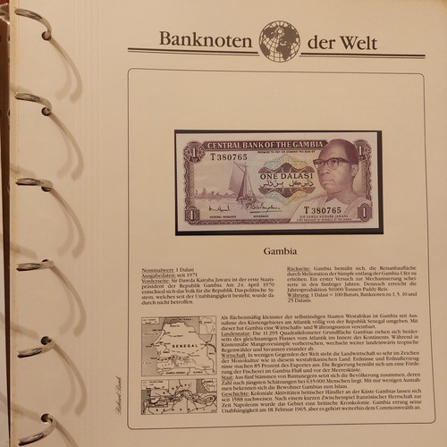 Banknoten der welt - ,