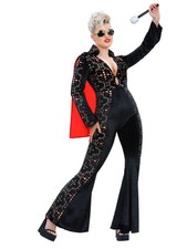 Smiffys Elvis Black Rhinestone