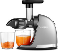 AMZCHEF Entsafter, Slow Juicer, grau / Schnäppchen !!