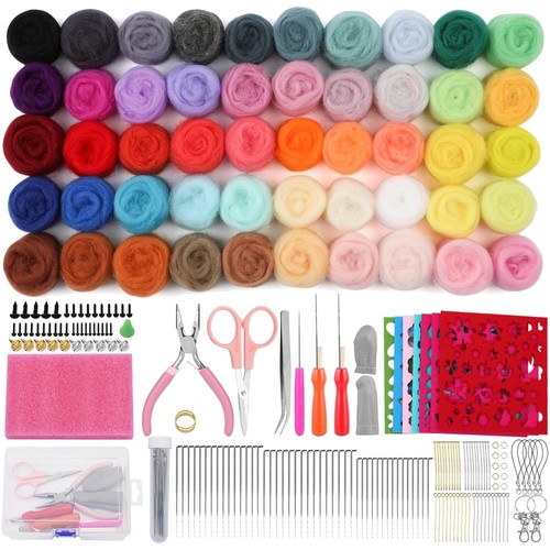 Nadelfilz set farben - nadelfilz-set, 50