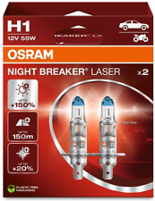 2x H1 OSRAM NIGHT BREAKER LASER Generation 2 (2025) 12V 55W P14,5s