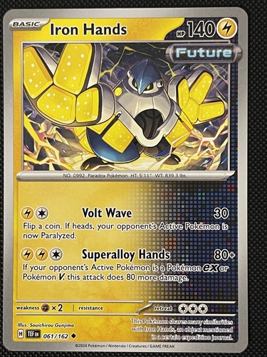 Pokémon iron hands tef - hands,