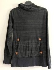 RAGWEAR Hoodie Pullover mit Muster - Bauchtasche - Größe M