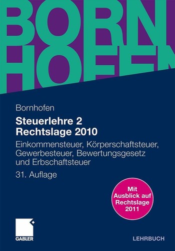 Steuerlehre rechtslage 2010 - rechtslage,