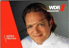Postkarte Björn Freitag Fernsehkoch WDR Freitag, Björn :