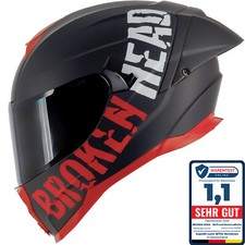 Broken head integralhelm - broken,