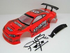 RC CAR KAROSSERIE 1:10 "NISSAN S15" ROT, DRIFT 190mm BREITE # HX011R