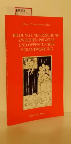 Bildung und erziehung zwischen - und,