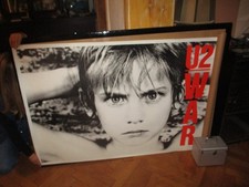 U2 War Poster ca. 142x98 vintage -ohne Rahmen-