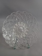 Alter glas teller - glas, kuchenteller