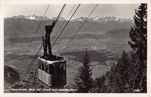 Kanzel seilbahn blick auf - seilbahn,