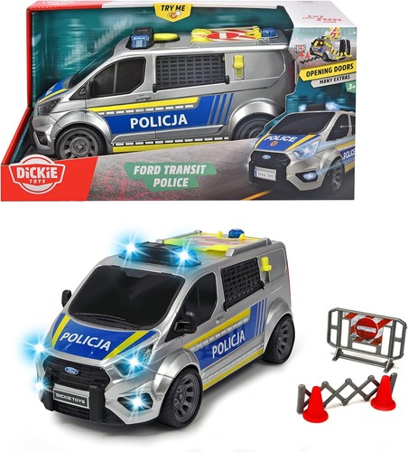 Dickie toys sos ford transit - dickie,