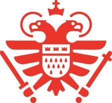 Stadt Köln Wappen Aufkleber Auto  Blume Wandtattoo 10 cm