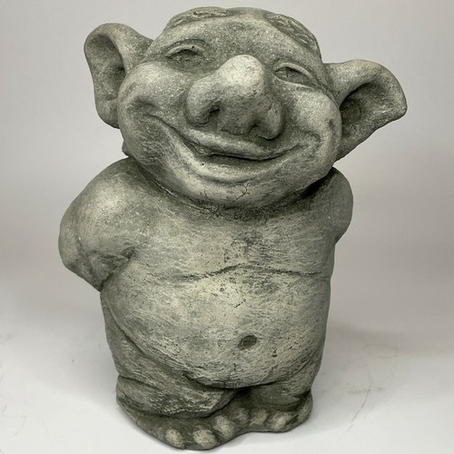 Gartenfigur troll mit - „troll,