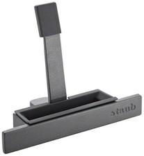 Staub Deckelhalter schwarz