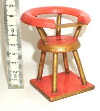 Hochstuhl Stuhl für Puppe für Puppenstube Puppenhaus Spielzeug DDR /P4109