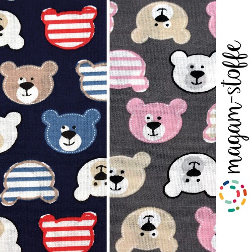 Magam stoffe teddy - "teddy", kinder