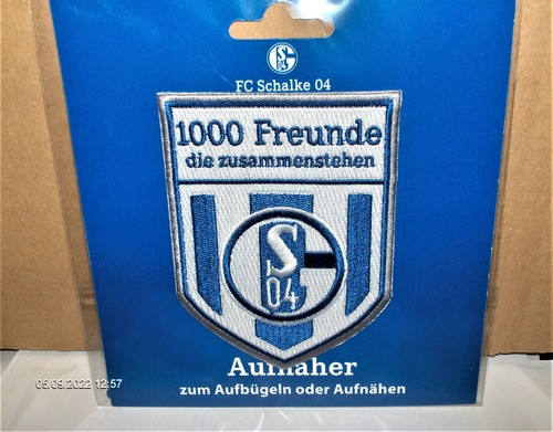 Schalke aufnäher 1000 - aufnäher,