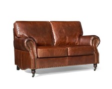 Clubsofa Wales 2-Sitzer Leder