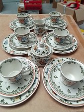 Villeroy Boch Alt Amsterdam Kaffeegeschirr für 6 Personen Sehr Gut Erhalten