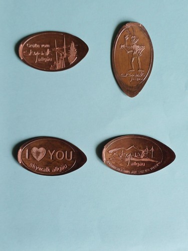 Elongated coin skywalk - coin,