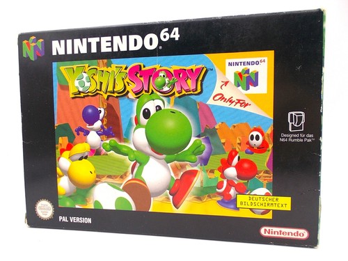 Yoshi story n64 nintendo - yoshi's,
