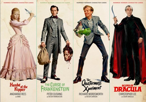 Hammer horror 4er - hammer, set