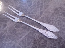 BSF FRIESENMUSTER Vorleger Paar Fleischgabeln 18/8 TOP