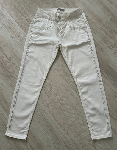 Tredy jeans in weiß - gr.,