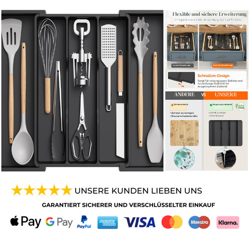 Besteckhalter schubladen - besteckhalter,