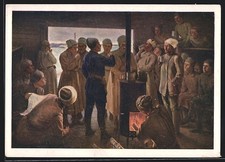 Russische Soldaten in Uniform