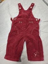 Baby Cord-Latzhose Größe 74