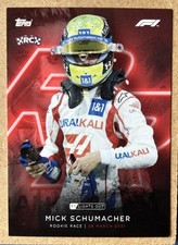 2021 Topps Formel 1 Lights Out Mick Schumacher RC Rookie Race Team Haas Formula