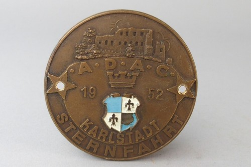 Alte auto plakette adac - plakette,