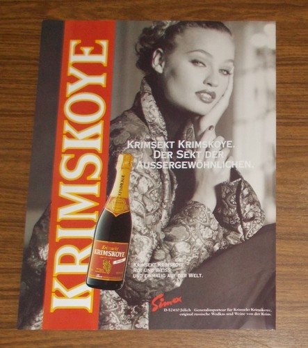 Seltene werbung krimsekt - seltene,