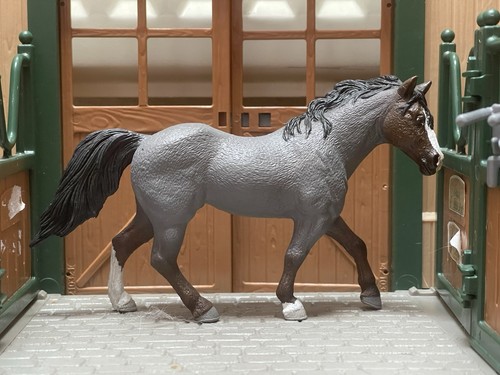 Schleich pferd repainted - schleich,
