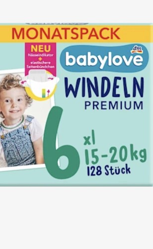 Babylove windeln premium - windeln, 6