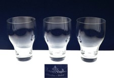 Rosenthal 6Trinkgläser studio linie Lotus von Richard Latham 11,7 cm und 7,7 cm