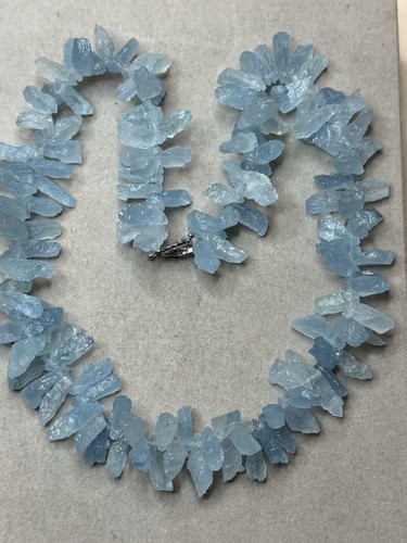 Große kette aquamarin - große,