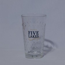 1x Wodka Glas Five Lakes Vodka