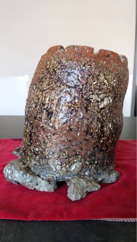 Shigaraki ware tsubo - tsubo, vase