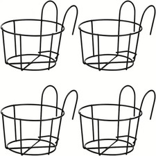 4x Hängende Metall