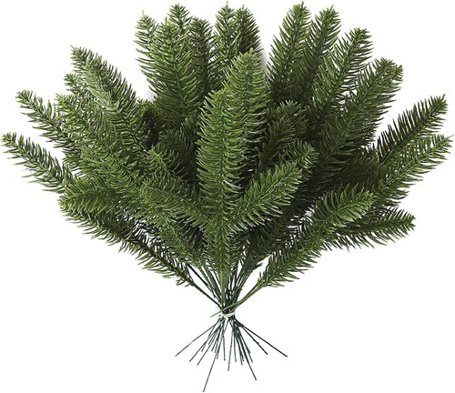 25x künstlicher kiefernzweig - 25x,
