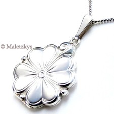 Antikes Medaillon Kleeblatt